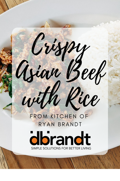 Crispy Asian Beef with Rice Recipe